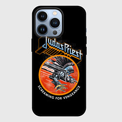 Чехол для iPhone 13 Pro Judas Priest, цвет: 3D-черный