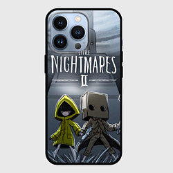 Чехол для iPhone 13 Pro LITTLE NIGHTMARES 2, цвет: 3D-черный
