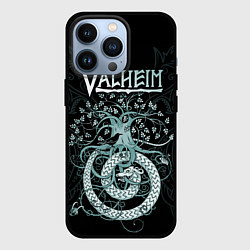 Чехол для iPhone 13 Pro Valheim, цвет: 3D-черный