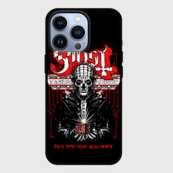 Чехол для iPhone 13 Pro Ghost, цвет: 3D-черный