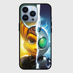 Чехол для iPhone 13 Pro Рэтчет и Кланr, цвет: 3D-черный