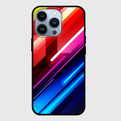 Чехол для iPhone 13 Pro НЕОН, цвет: 3D-черный