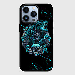 Чехол для iPhone 13 Pro GODZILLA ГОДЗИЛЛА, цвет: 3D-черный