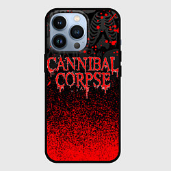 Чехол для iPhone 13 Pro CANNIBAL CORPSE, цвет: 3D-черный