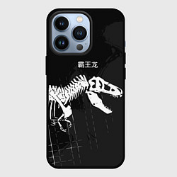 Чехол для iPhone 13 Pro T-rex, цвет: 3D-черный