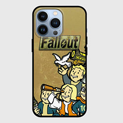 Чехол для iPhone 13 Pro Волтбои, цвет: 3D-черный