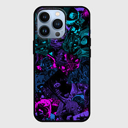 Чехол для iPhone 13 Pro Neon Ahegao, цвет: 3D-черный