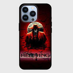 Чехол для iPhone 13 Pro HELLSING $$$, цвет: 3D-черный