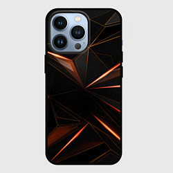 Чехол для iPhone 13 Pro Геометрическая Абстракция, цвет: 3D-черный