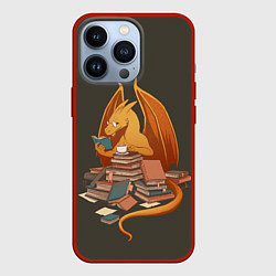 Чехол iPhone 13 Pro Book Dragon