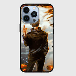 Чехол для iPhone 13 Pro Магическая битва, цвет: 3D-черный