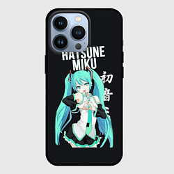 Чехол для iPhone 13 Pro Hatsune Miku Хацунэ Мику, цвет: 3D-черный