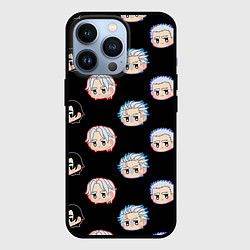 Чехол для iPhone 13 Pro DMC Pattern, цвет: 3D-черный