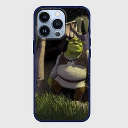 Чехол для iPhone 13 Pro Shrek: Somebody Once Told Me, цвет: 3D-тёмно-синий