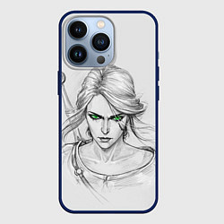 Чехол для iPhone 13 Pro Цири, цвет: 3D-тёмно-синий