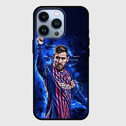 Чехол для iPhone 13 Pro Lionel Messi Barcelona 10, цвет: 3D-черный