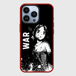 Чехол для iPhone 13 Pro War, цвет: 3D-красный