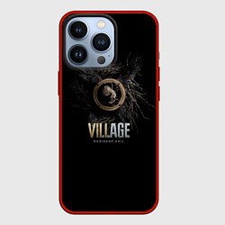 Чехол для iPhone 13 Pro Resident Evil Village, цвет: 3D-красный