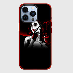 Чехол для iPhone 13 Pro Resident Evil Леди Вампир, цвет: 3D-красный