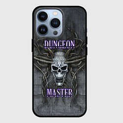 Чехол для iPhone 13 Pro DM Dungeon Master SKULL, цвет: 3D-черный