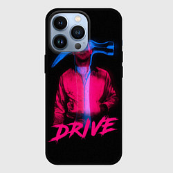 Чехол для iPhone 13 Pro DRIVE, цвет: 3D-черный