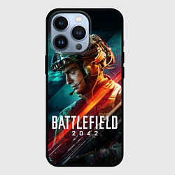 Чехол для iPhone 13 Pro BATTLEFIELD 2042 Батлфилд, цвет: 3D-черный