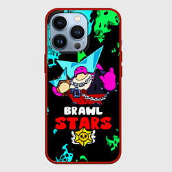 Чехол для iPhone 13 Pro Плохиш Базз, Buzz Brawl Stars, цвет: 3D-красный