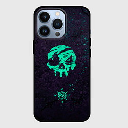 Чехол для iPhone 13 Pro Пиратский знак, цвет: 3D-черный