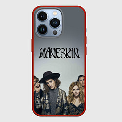 Чехол для iPhone 13 Pro Maneskin, цвет: 3D-красный