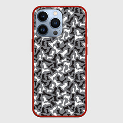 Чехол для iPhone 13 Pro Шахматист, цвет: 3D-красный