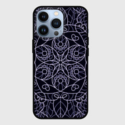 Чехол для iPhone 13 Pro Узор, цвет: 3D-черный