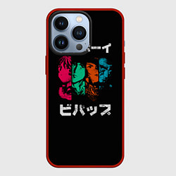 Чехол для iPhone 13 Pro Cowboy Bebop, цвет: 3D-красный