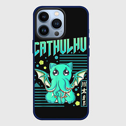 Чехол для iPhone 13 Pro CatHulhu, цвет: 3D-тёмно-синий