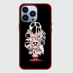 Чехол для iPhone 13 Pro В голове Айзека, цвет: 3D-красный