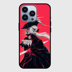 Чехол для iPhone 13 Pro Lady Maria, цвет: 3D-черный