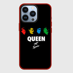 Чехол для iPhone 13 Pro Hot Space, цвет: 3D-красный