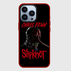 Чехол для iPhone 13 Pro CHRIS FENH SLIPKNOT СЛИПКНОТ Z, цвет: 3D-красный