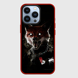 Чехол для iPhone 13 Pro Prodigy Fox, цвет: 3D-красный