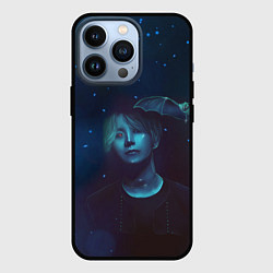 Чехол для iPhone 13 Pro BTS БТС ЛОГО спина Z, цвет: 3D-черный