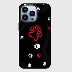 Чехол для iPhone 13 Pro Большая лапа, цвет: 3D-черный
