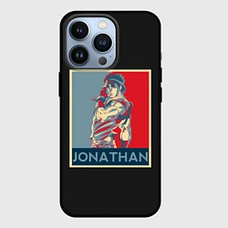 Чехол для iPhone 13 Pro Jonathan JoJo, цвет: 3D-черный