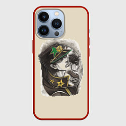 Чехол для iPhone 13 Pro Jotaro Kujo, цвет: 3D-красный