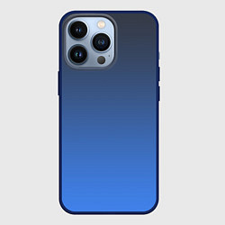 Чехол для iPhone 13 Pro DARK OCEAN GRADIENT, цвет: 3D-тёмно-синий