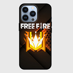 Чехол для iPhone 13 Pro FREE FIRE GRAND MASTER, цвет: 3D-черный