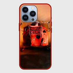Чехол для iPhone 13 Pro Агата Кристи OPIUM, цвет: 3D-красный