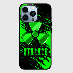 Чехол для iPhone 13 Pro S T A L K E R NEON СТАЛКЕР, цвет: 3D-черный