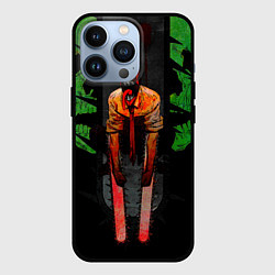 Чехол для iPhone 13 Pro Дэндзи человек-бензопила, цвет: 3D-черный