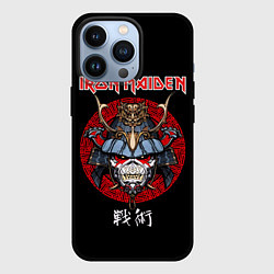 Чехол для iPhone 13 Pro Iron Maiden, Senjutsu, цвет: 3D-черный