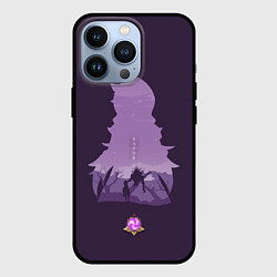 Чехол для iPhone 13 Pro RAZOR РЕЙЗОР ГЕНШИН, цвет: 3D-черный