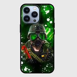 Чехол для iPhone 13 Pro Opposing Force Адриан Шепард спина Z, цвет: 3D-черный